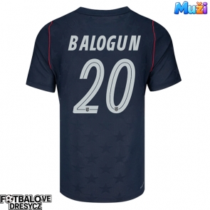 Spojené státy Folarin Balogun #20 Venkovní Dres MS 2026 Krátký Rukáv